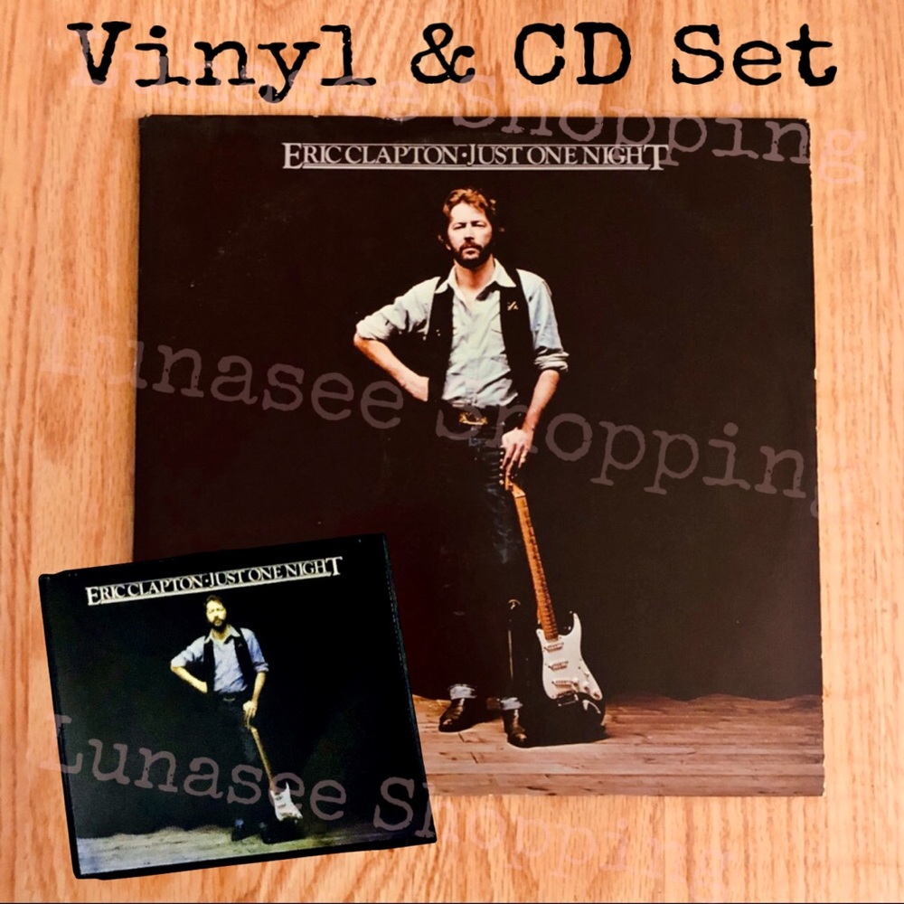 Eric Clapton Just One Night Vinyl & CD Bundle